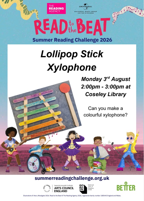 Coseley Library - Summer Reading Challenge: Xylophone